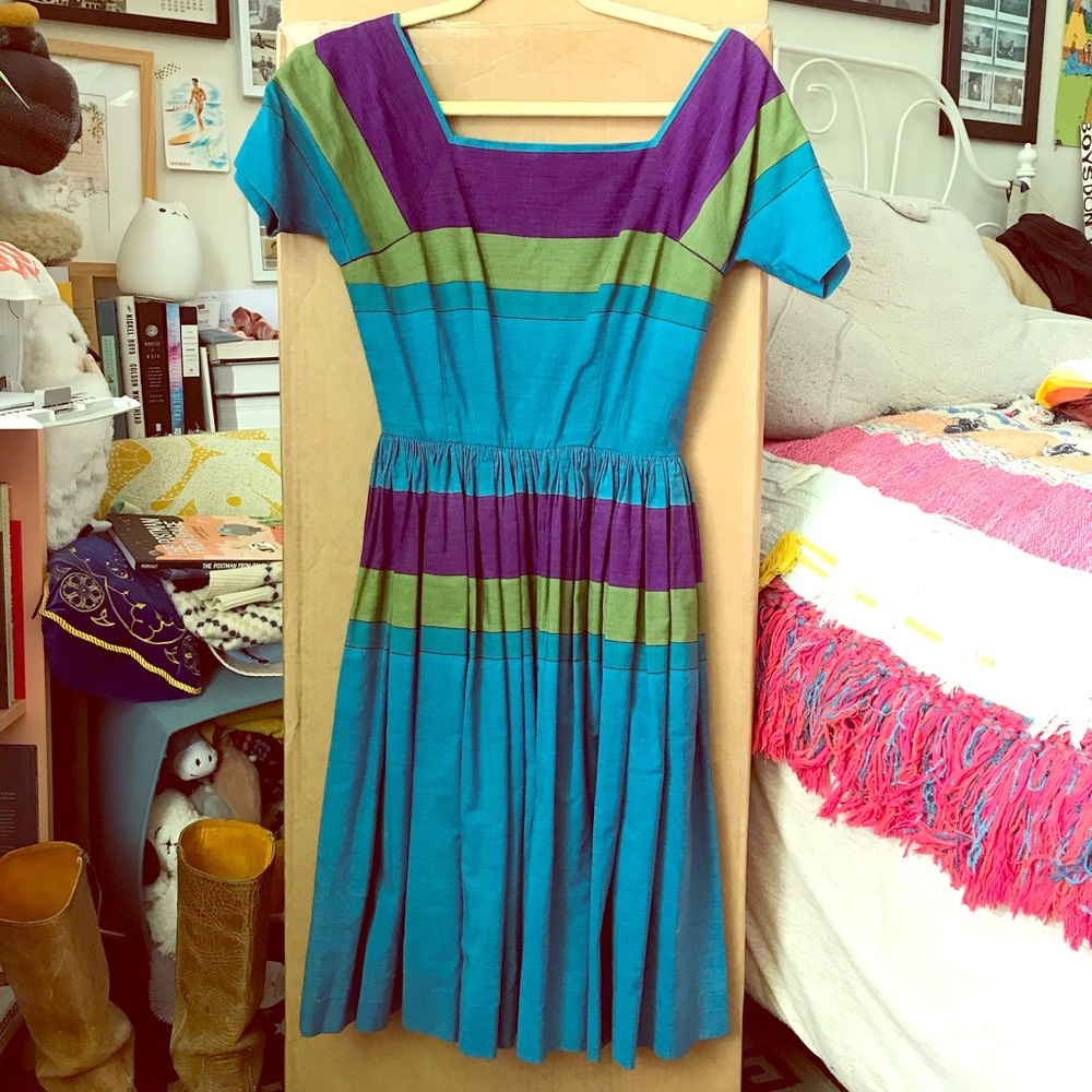 A peculiar Anne Fogarty vintage dress